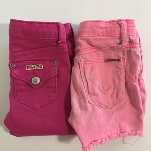 Hudson Pink Shorts Pants 12-18 Months
